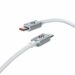 USB-C to USB-C Cable Subblim OPTIMUS White 1 m